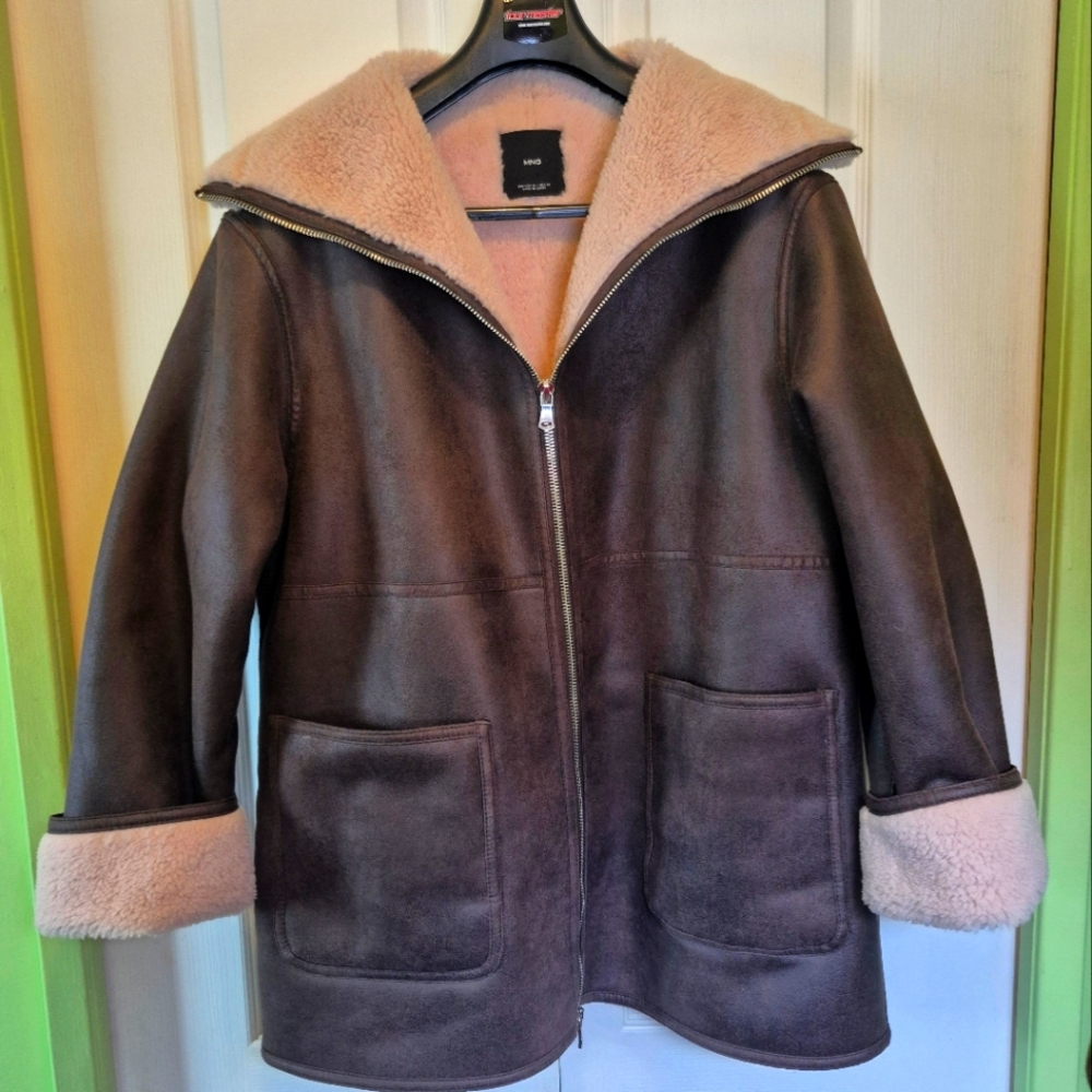 Mango Shearling Jacket